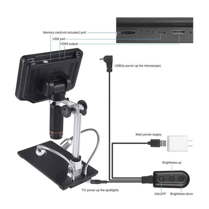 Andonstar AD407 7" HDMI Digital-Mikroskop