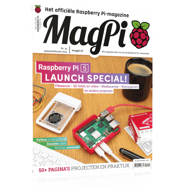 MagPi Nr. 34 (Januar-Februar 2024) – Kostenloser Versand