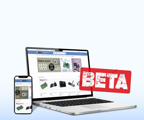 Welcome to Elektor Store: Enhanced Shopping Experience