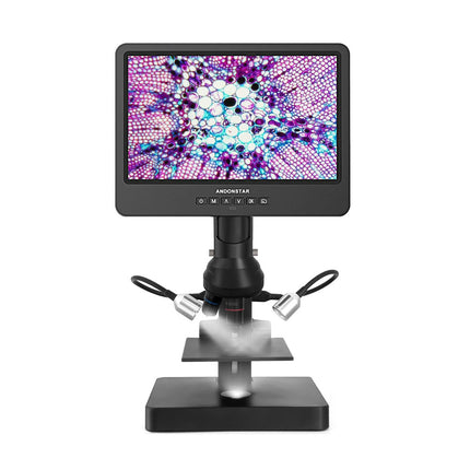 Andonstar AD249S-P 10,1" 3-Linsen HDMI Digital-Münzmikroskop