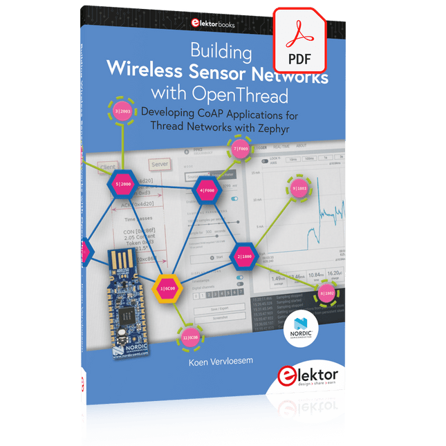 Building Wireless Sensor Networks with OpenThread (E-book)