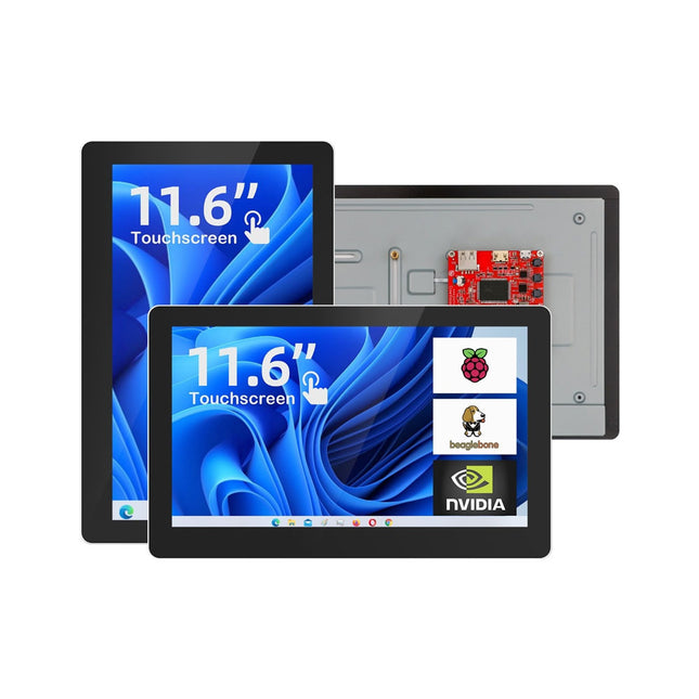 CrowVision 11,6" IPS kapazitives Touch-Display (1366x768)