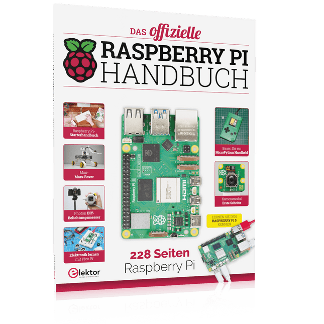 Das offizielle Raspberry Pi Handbuch (+ GRATIS Raspberry Pi Pico RP2040)