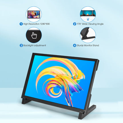 Elecrow 10.1" IPS Touch-Display (1280x800)