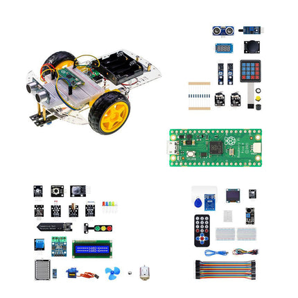 Elektor Raspberry Pi Pico Kit für Fortgeschrittene (Bundle)