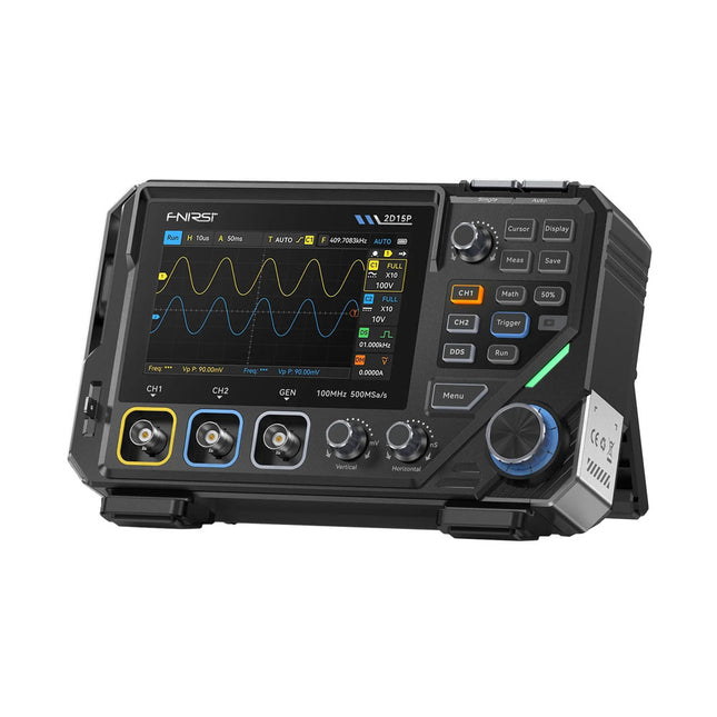 FNIRSI 2D15P (3-in-1) 2-Kanal Oszilloskop (100 MHz) + Multimeter + Signalgenerator