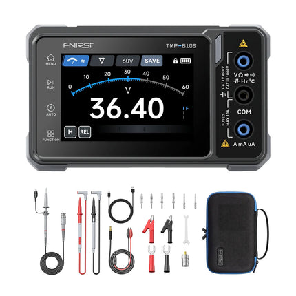 FNIRSI TMP-610S (3-in-1) Multimeter (60.000 Counts) + Oszilloskop + Signalgenerator