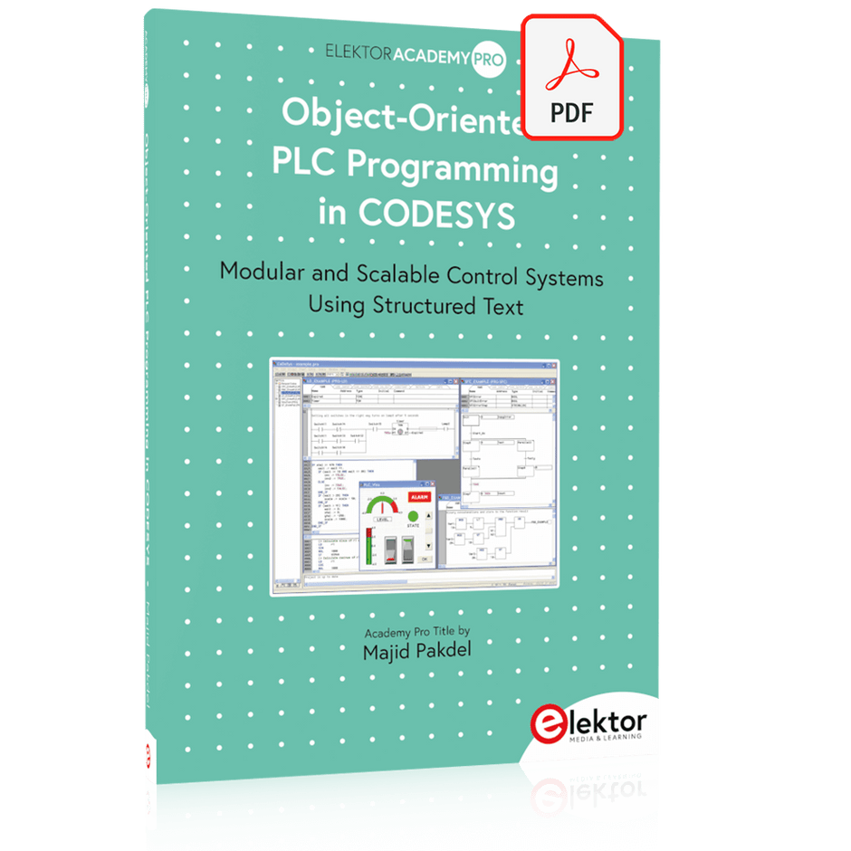 Object-Oriented PLC Programming in CODESYS (E-book) – Elektor