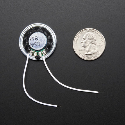 Adafruit Mini Metal Speaker with Wires (8 ohm, 0.5 W) - Elektor