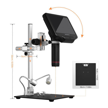 Andonstar AD407 Pro 7" HDMI Digital Microscope - Elektor