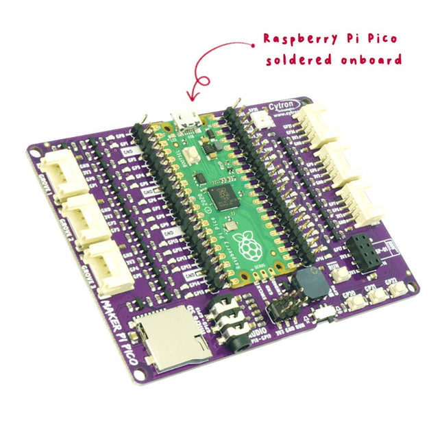 Cytron Maker Pi Pico (with pre - soldered Raspberry Pi Pico) - Elektor