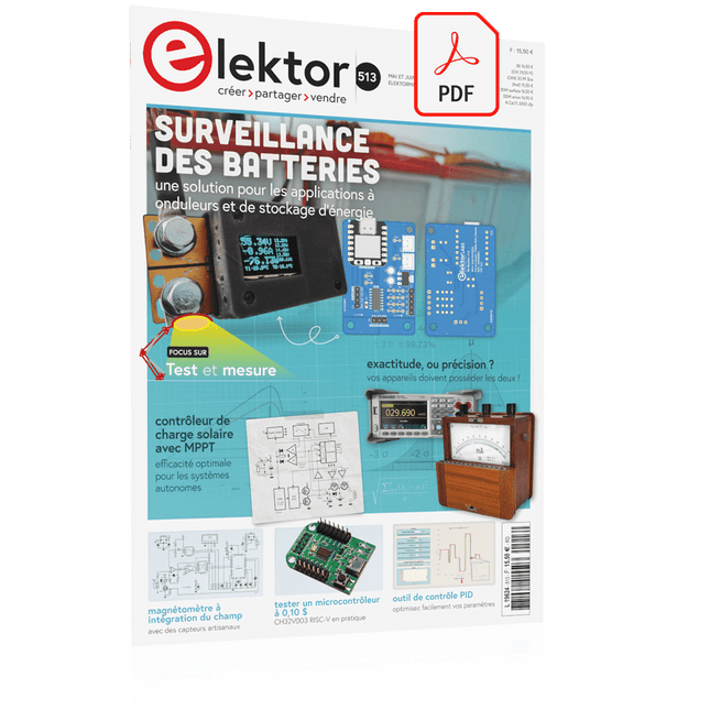 Elektor Mai/Juin 2025 (FR) PDF - Elektor