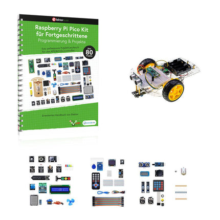 Elektor Raspberry Pi Pico Kit für Fortgeschrittene (Bundle)