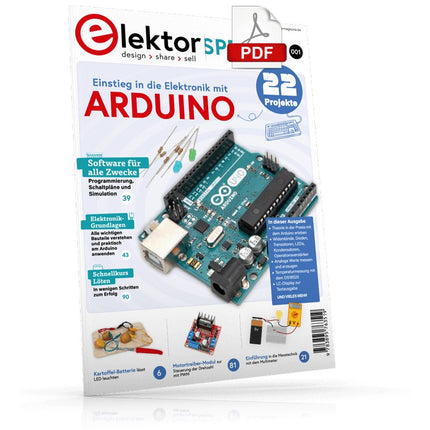 Elektor Special: Einstieg in die Elektronik mit Arduino (PDF) - Elektor