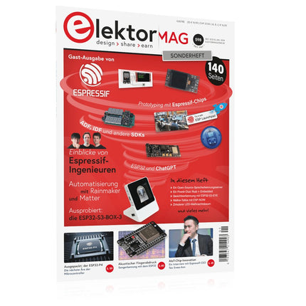 Elektor Special: Gastausgabe von Espressif 2023 - Elektor