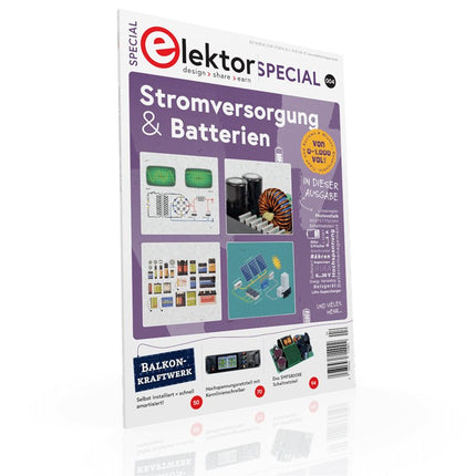 Elektor Special: Stromversorgung & Batterien - Elektor