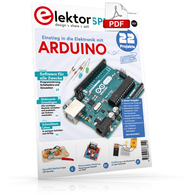 Elektor Special: Einstieg in die Elektronik mit Arduino (PDF)