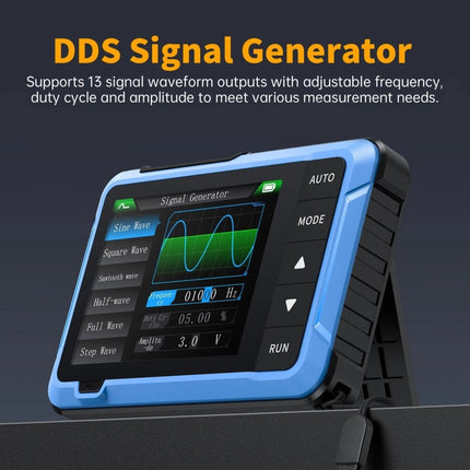 FNIRSI DSO510 (2 - in - 1) Oscilloscope (10 MHz) + Signal Generator - Elektor