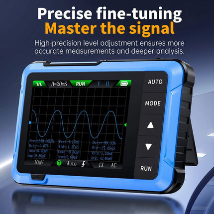 FNIRSI DSO510 (2 - in - 1) Oscilloscope (10 MHz) + Signal Generator - Elektor