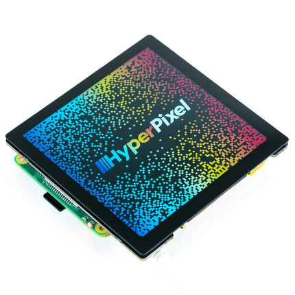 HyperPixel 4.0 Square Touch - Hi - Res Display for Raspberry Pi - Elektor