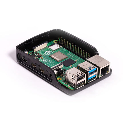 Official Case for Raspberry Pi 4 (black/grey) - Elektor