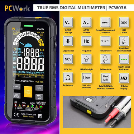 PCW03A True RMS Multimeter - Elektor
