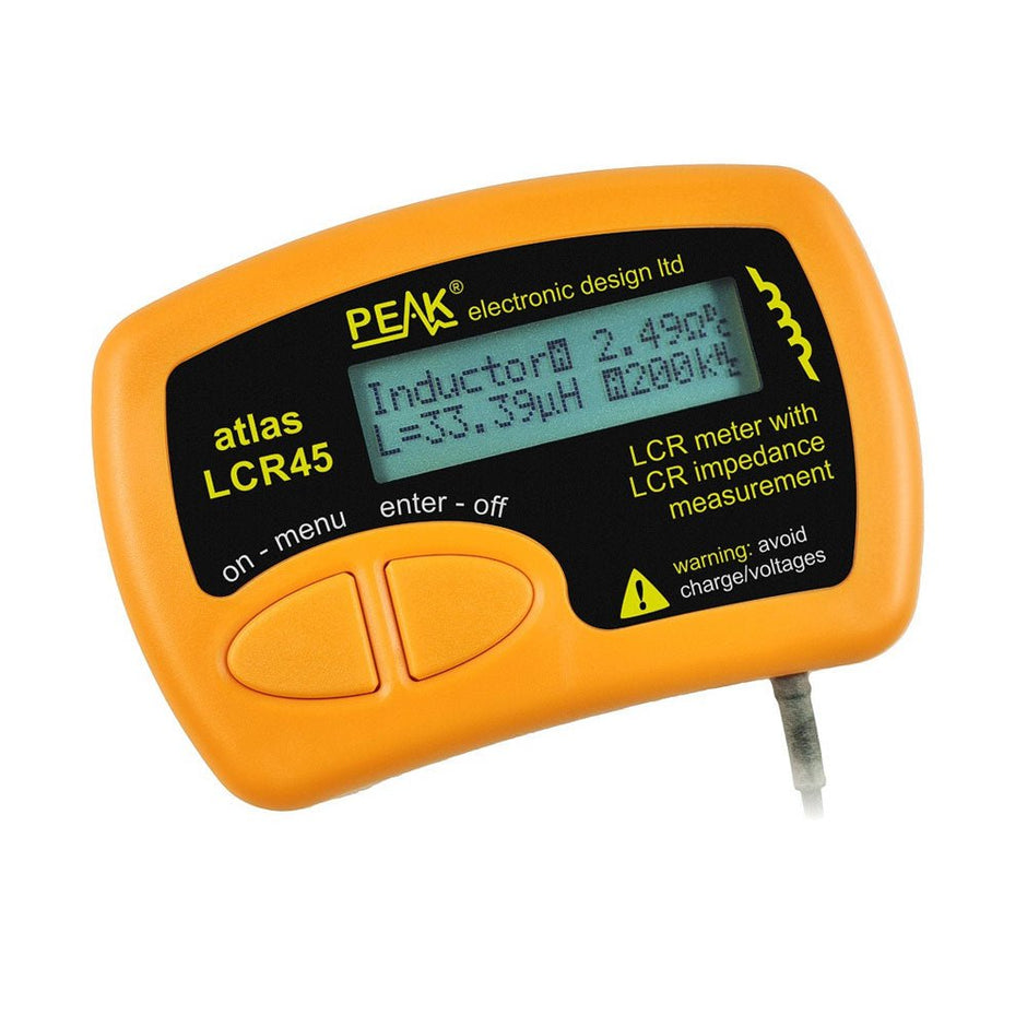 Peak Atlas LCR45 LCRMeter mit LCRImpedanzmessung Elektor