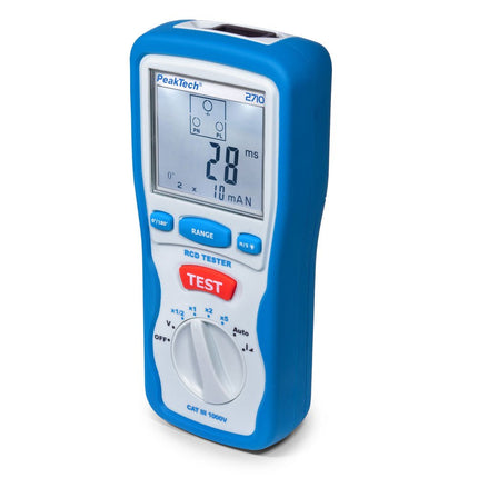PeakTech 2710 Digital RCD Tester - Elektor