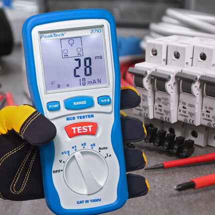 PeakTech 2710 Digital RCD Tester - Elektor