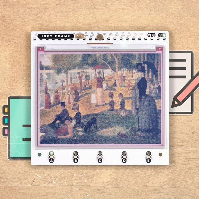 Pimoroni Inky Frame 5.7" (incl. Pico W) - Elektor