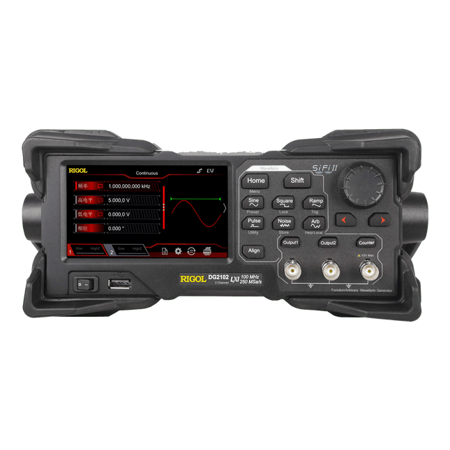 Rigol DG2102 Function/Arbitrary Waveform Generator (100 MHz)