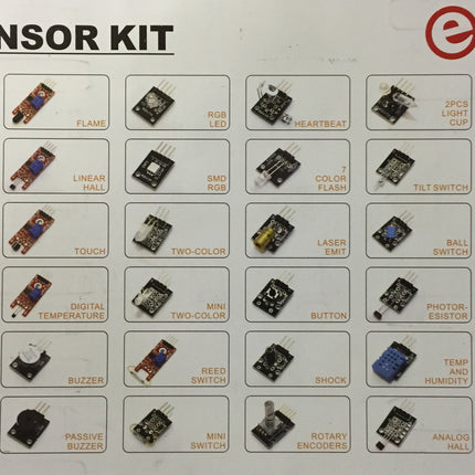 Elektor 37-in-1 Sensor Kit