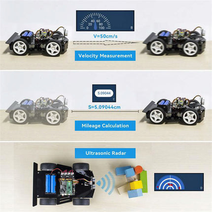 SunFounder 4WD Robot Car Kit for Raspberry Pi Pico