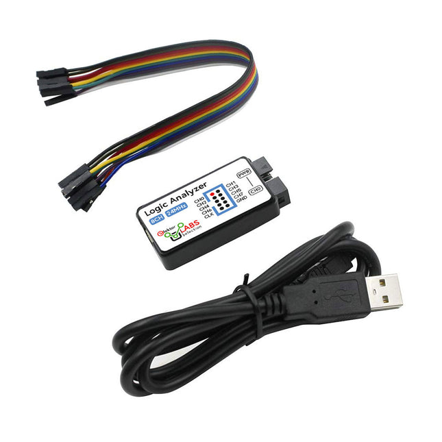 USB Logic Analyzer (8-ch, 24 MHz)
