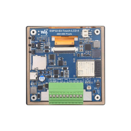 Waveshare ESP32 - S3 4" Capacitive Touch Display Development Board (480×480) - Elektor